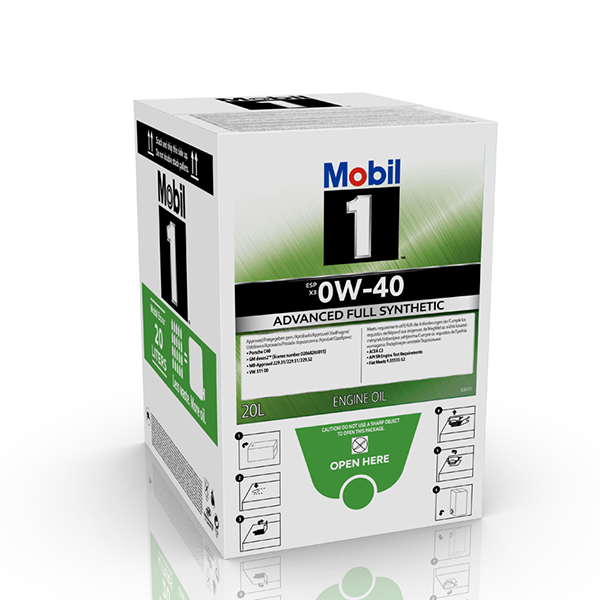 Mobil M-1 Esp X3 0w40 Bag-in-box-20l